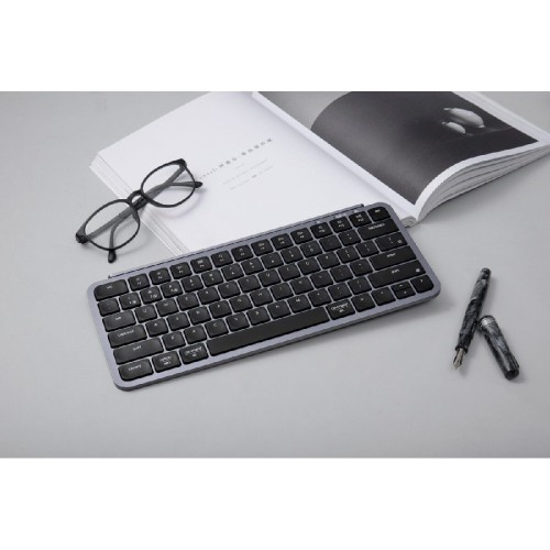 KEYBOARD WIRELESS  B1 PRO (B6P-K1) ULTRASLIM MINI GRAY US